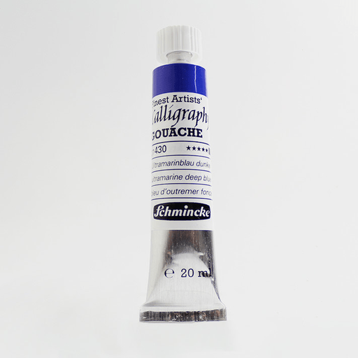 SCHMINCKE Calligraphy Gouache 20ml Ultramarine Deep Blue