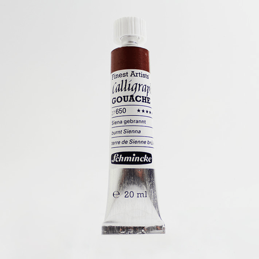 SCHMINCKE Calligraphy Gouache 20ml Burnt Sienna