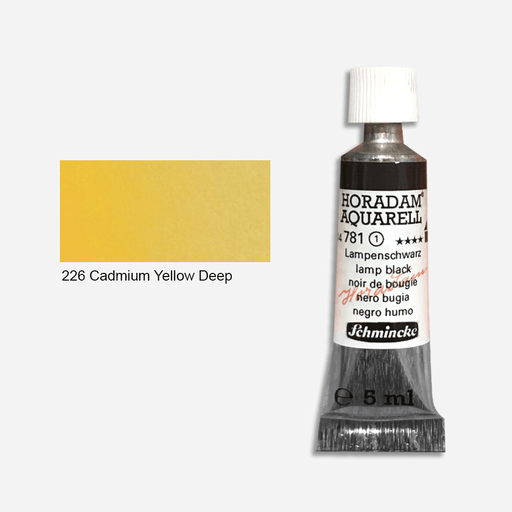 SCHMINCKE Horadam Watercolor 5ml Cadmium Yellow Deep