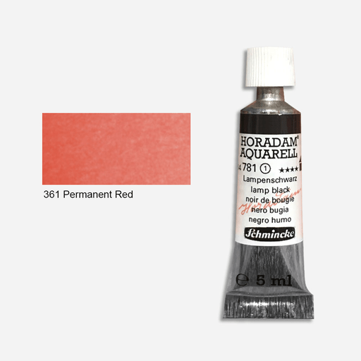 SCHMINCKE Horadam Watercolor 5ml Permanent Red