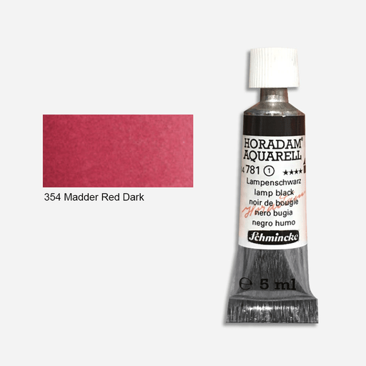 SCHMINCKE Horadam Watercolor 5ml Madder Red Dark