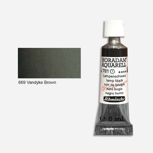 SCHMINCKE Horadam Watercolor 5ml Vandyke Brown