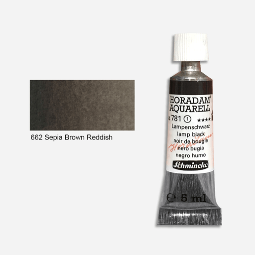 SCHMINCKE Horadam Watercolor 5ml Sepia Brown Reddish