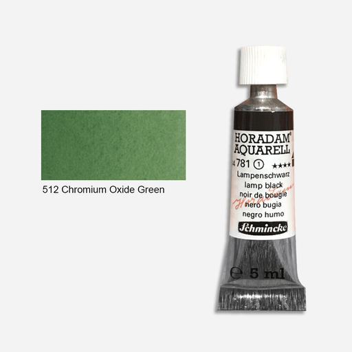 SCHMINCKE Horadam Watercolor 5ml Chromium Oxide Green