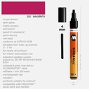 MOLOTOW One4All Acrylic Marker 4mm 232 Magenta