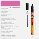 MOLOTOW One4All Acrylic Marker 2mm 231 Fuchsia Pink