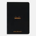 RHODIA Classic Dot Stapled Notebook 80gsm A4 x 24 Black