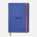 RHODIA Ivory Paper Softcover Goal Book 90gsm Dot A5 x 120 Sapphire Blue