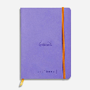 RHODIA Ivory Paper Softcover Goal Book 90gsm Dot A5 x 120 Iris
