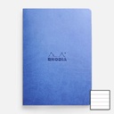RHODIA Sewn Spine Lined Notebook 90gsm A5 x 32 Sapphire Blue