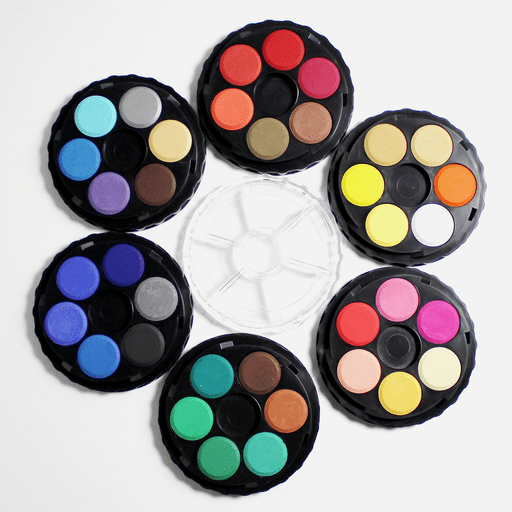 KOH-I-NOOR Watercolor Pan 22.5mm Set x 36