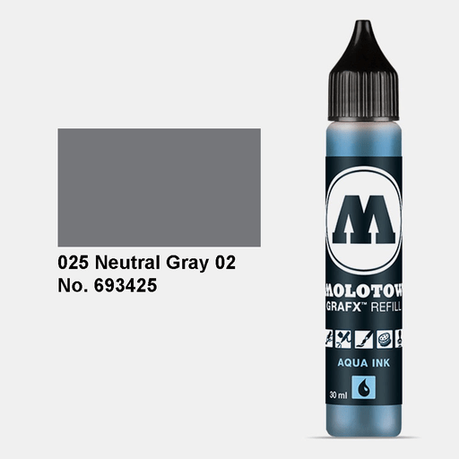 MOLOTOW Aqua Ink Refill 30ml Neutral Grey 2