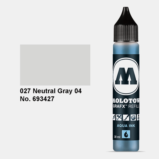 MOLOTOW Aqua Ink Refill 30ml Neutral Grey 4