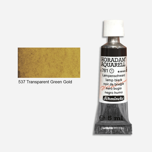 SCHMINCKE Horadam Watercolor 5ml Transparent Green Gold