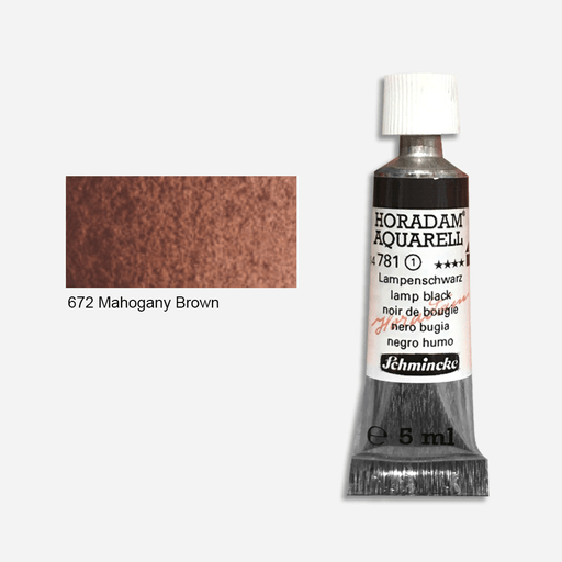 SCHMINCKE Horadam Watercolor 5ml Mahogany Brown
