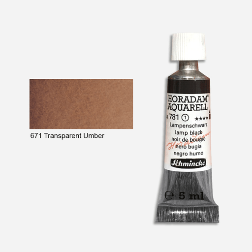 SCHMINCKE Horadam Watercolor 5ml Transparent Umber