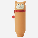 LIHIT LAB. Puni Labo Stand Pen Case Shiba Dog