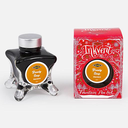 DIAMINE Inkvent Red Standard Fountain Pen Ink 50ml Brandy Snap