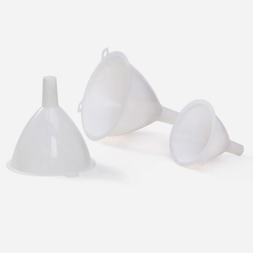 MULTICRAFT Crafter's Tool Kit Plastic Funnel x 3