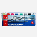 CARAN D'ACHE Studio Gouache Pan Set x 8