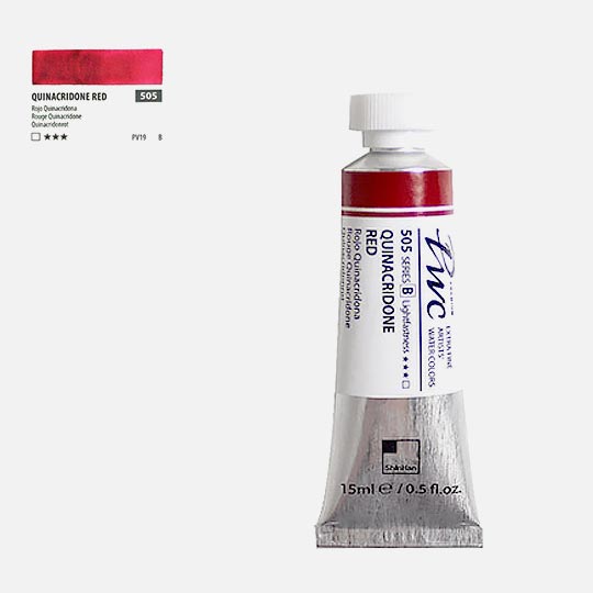SHINHAN Premium Watercolor 15ml 505 Quinacridone Red