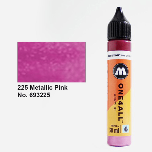 MOLOTOW One4All Acrylic Ink Refill 30ml Metallic Pink