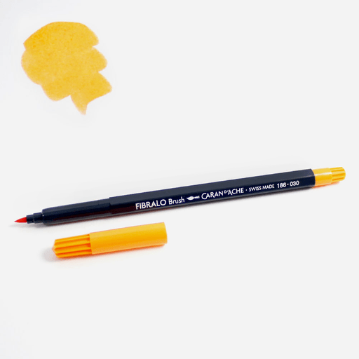 CARAN D'ACHE Fibralo Brush Pen Orange