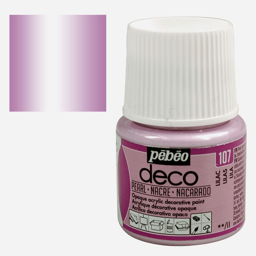 PEBEO Deco Pearl Acrylic Paint 45ml Lilac