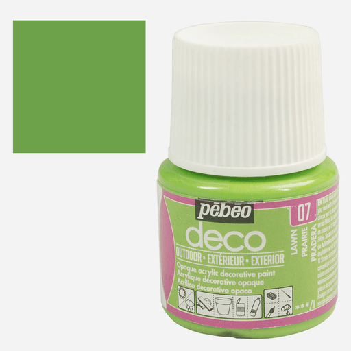 PEBEO Deco Outdoor Acrylic Paint 45ml Lawn