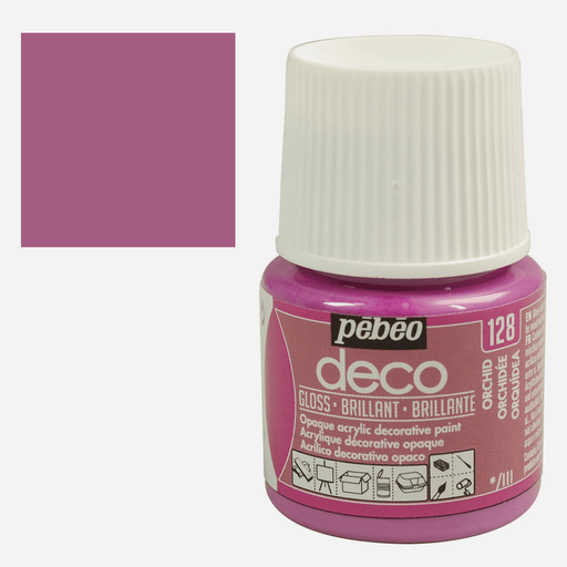 PEBEO Deco Gloss Acrylic Paint 45ml Orchid