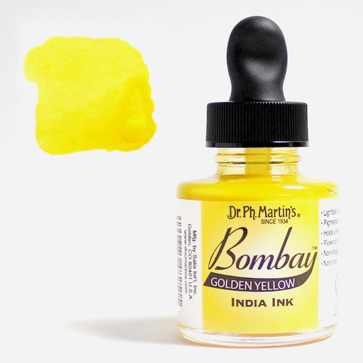 DR. PH. MARTIN’S Bombay India Ink 30ml Golden Yellow