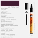 MOLOTOW One4All Acrylic Marker 4mm 233 Purple Violet