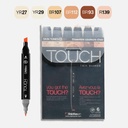 SHINHAN Touch Twin Marker Skin Tones B Set x 6