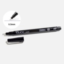 SHINHAN Touch Liner Colored Drawing Pen 0.5mm Cool Grey