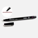 SHINHAN Touch Liner Drawing Pen 0.1mm Wine Red