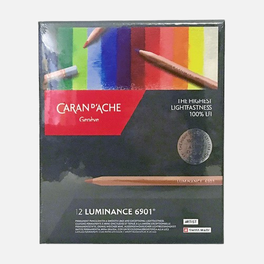 CARAN D'ACHE Luminance Color Pencil Set x 12