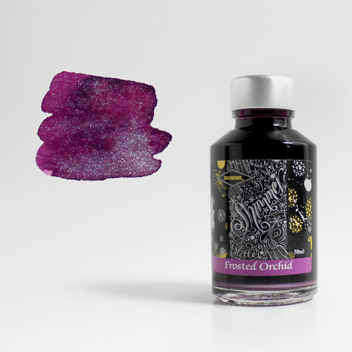 DIAMINE Shimmering Fountain Pen Ink 50ml Frosted Orchid