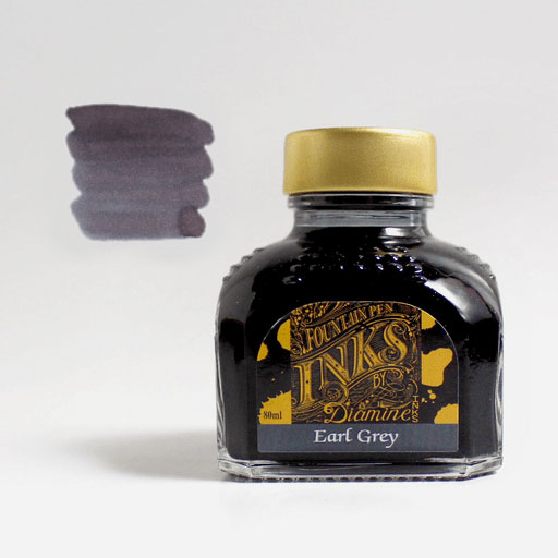 DIAMINE Fountain Pen Ink 80ml Earl Grey