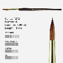 ESCODA Reserva Kolinsky-Tajmyr Round Brush 6