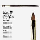 ESCODA Reserva Kolinsky-Tajmyr Filbert Brush 12