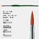 ESCODA Barroco Gold Toray Round Brush 2