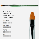 ESCODA Barroco Gold Toray Bright Brush 6