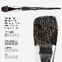 ESCODA Ultimo Tendo Synthetic Squirrel Flat Wash Brush 1/2"