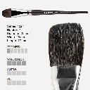ESCODA Ultimo Tendo Synthetic Squirrel Flat Wash Brush 1"
