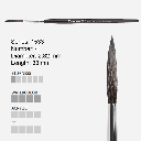 ESCODA Ultimo Tendo Synthetic Squirrel Rigger Brush 4