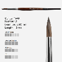 ESCODA Versatil Synthetic Kolinsky Round Brush 2