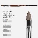 ESCODA Versatil Synthetic Kolinsky Filbert Brush 24