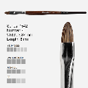 ESCODA Versatil Synthetic Kolinsky Bright Brush 4