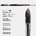 ESCODA Primera Teijin Filbert Brush 16