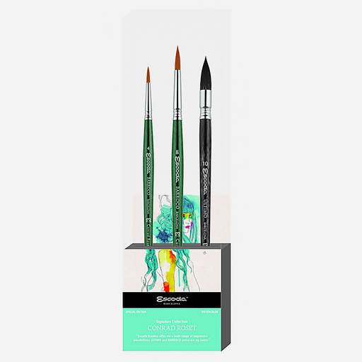 ESCODA Artist Conrad Roset Brush Set x 3